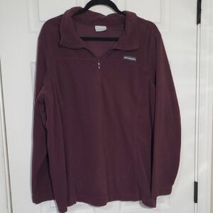 Columbia Maroon Pullover